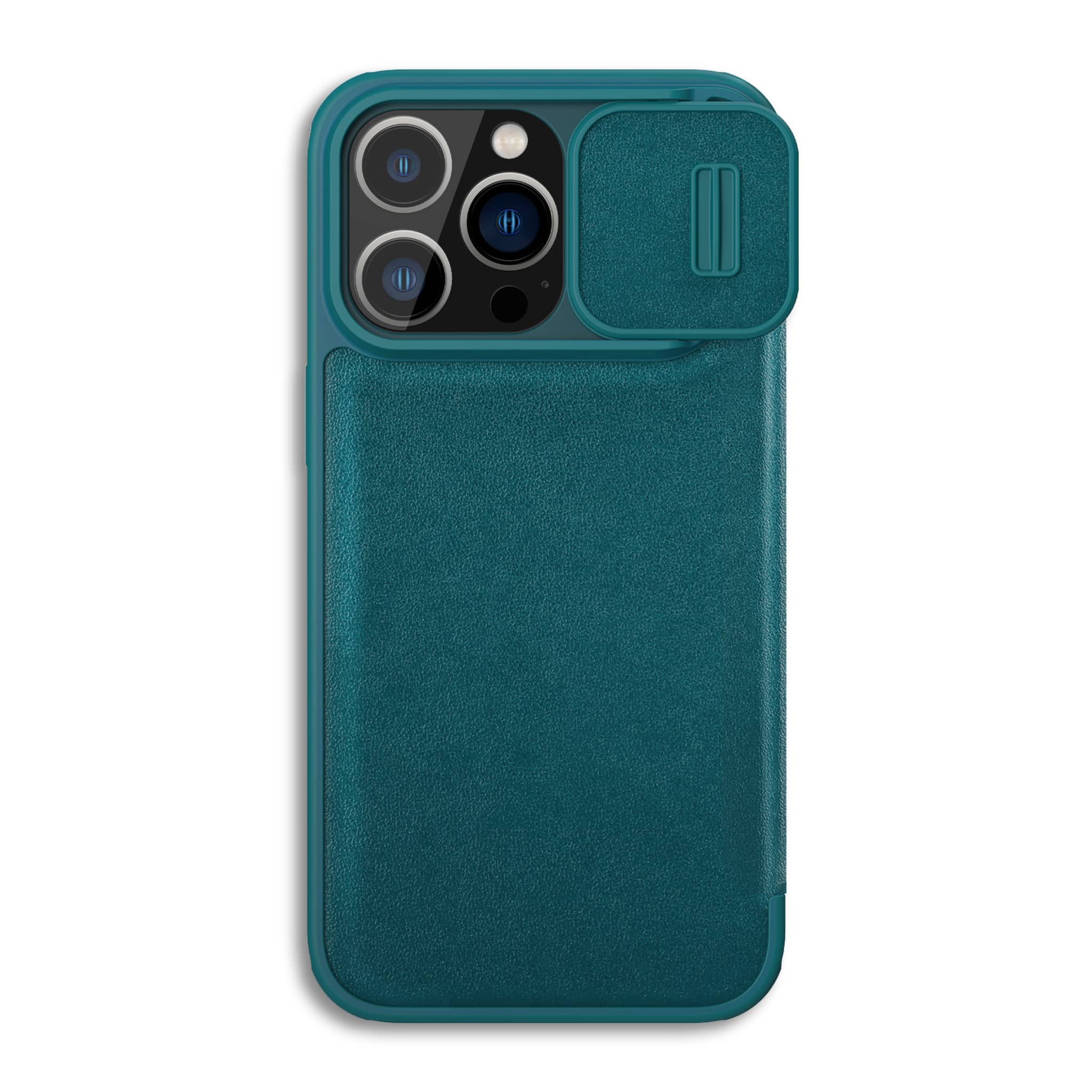 Qin Pro Plain Leather Case for iPhone 14 Series